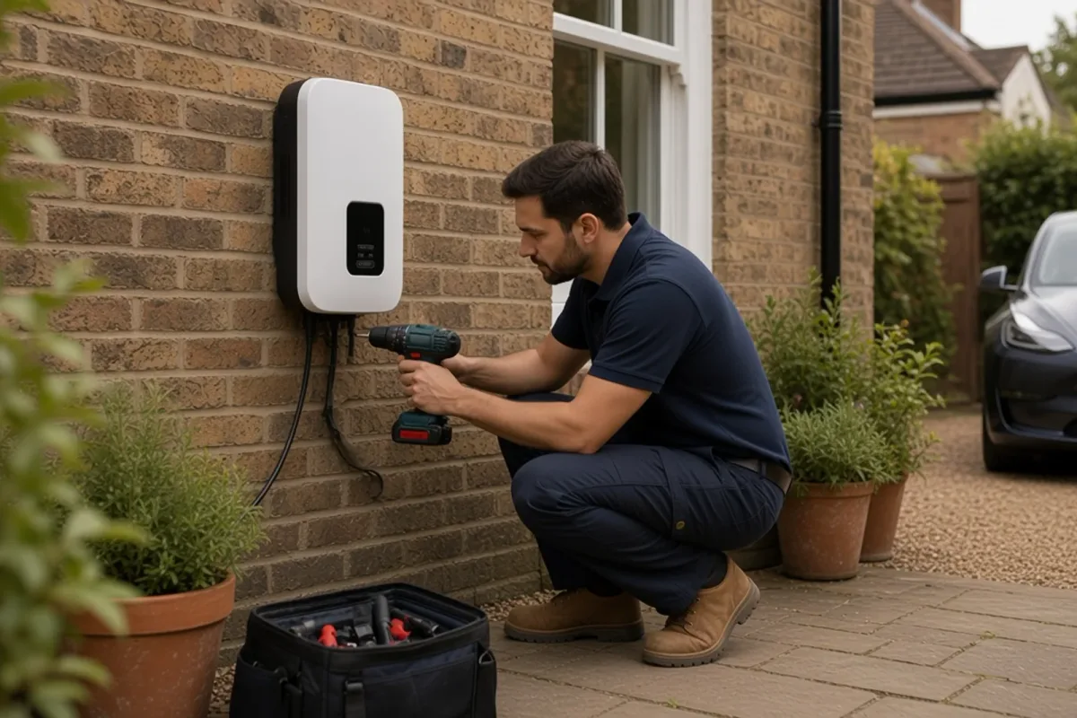 Home EV wallbox installation